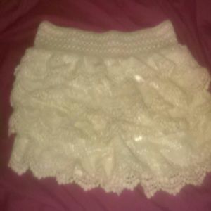 Crochet shorts