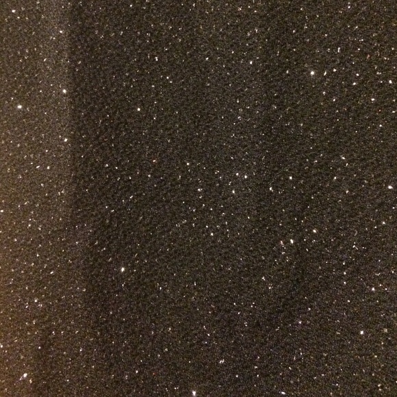 Shiny Black Dress Pants - Picture 2 of 7