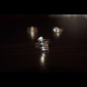 James Avery Arrow and Heart Ring