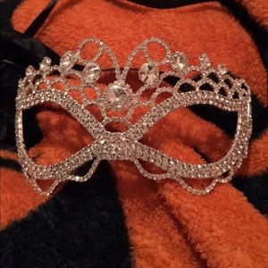Masquerade rhinestone mask
