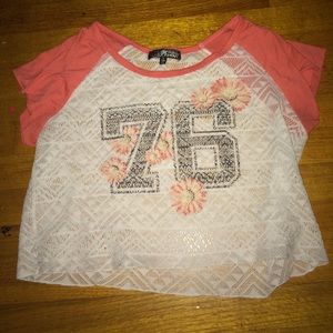 see through crop top