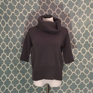 Grey Thick Knit Sweater THEORY