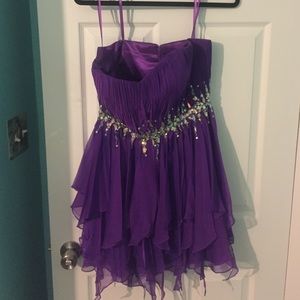 Purple dress
