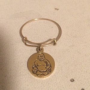 Alex + Ani Happy Buddha Gold Expandable Ring