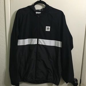 Tricolor Adidas Windbreaker