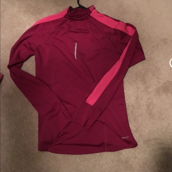 Pink Nike Quarter Zip - Picture 2 of 2