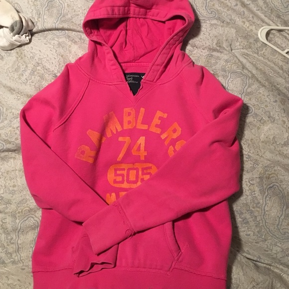 Pink hoodie