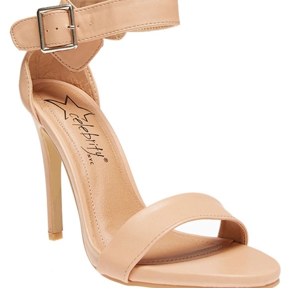 Single Sole Ankle Strap Heel - Picture 2 of 3