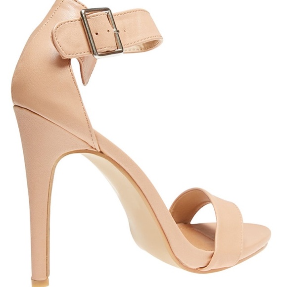 Single Sole Ankle Strap Heel - Picture 3 of 3