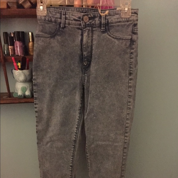 High waisted skinny jeans American eagle