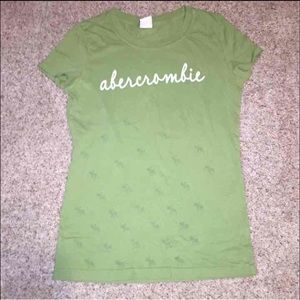 light green Abercrombie T-Shirt