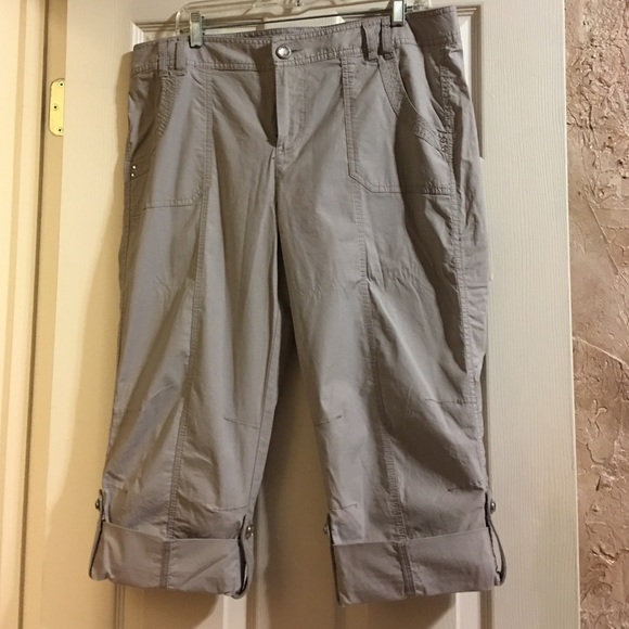 Inc. light tan capris