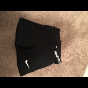 Black Nike Pro spandex