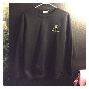 🎈SOLD🎈🍳Back Egg Japanese Sweater🍳