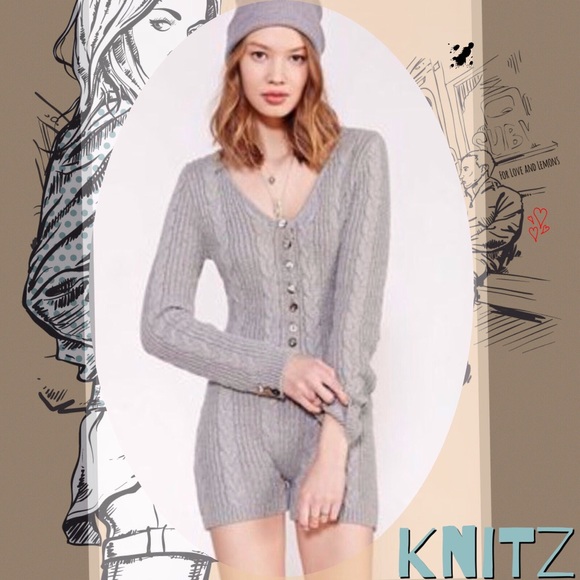 🆕For Love and Lemons KNITZ Romper - Picture 1 of 2