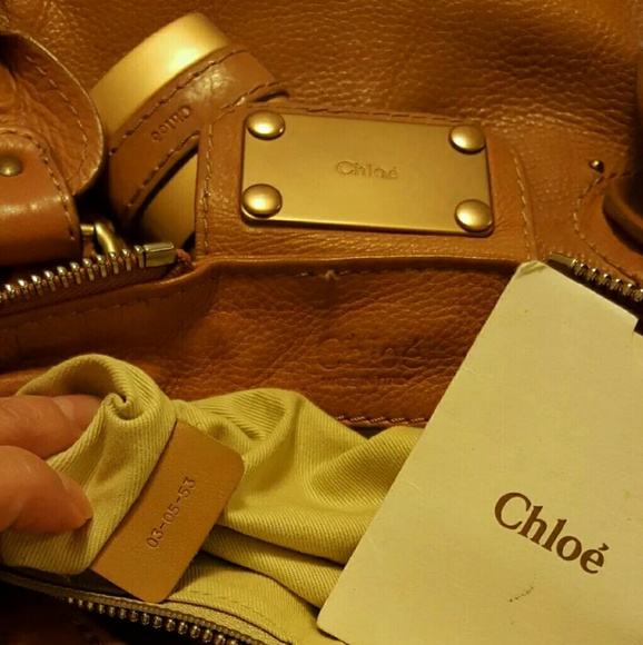 Chloe Paddington Padlock and Key Satchel, Tan - Picture 4 of 5