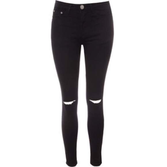 Black Ripped Skinny Jeans