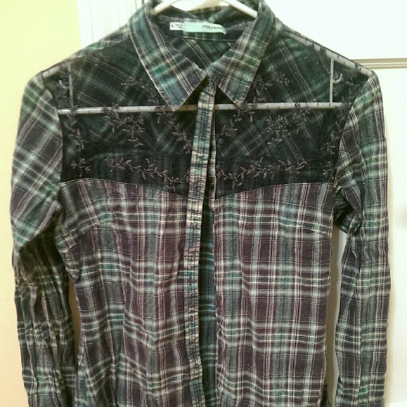 Maurices Tops - Maurices button down plaid shirt