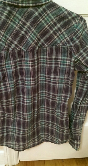 Maurices button down plaid shirt - Picture 2 of 2