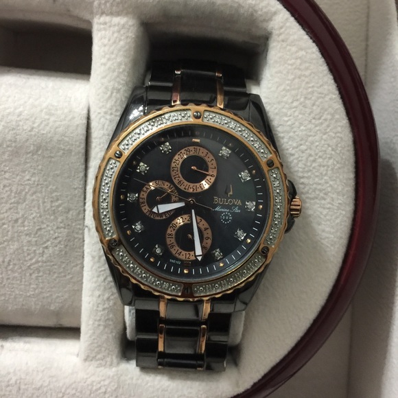 Bulova Genuine Diamond Watch