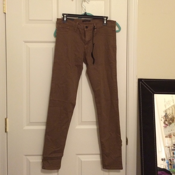 NWT BROWN SKINNY JEANS
