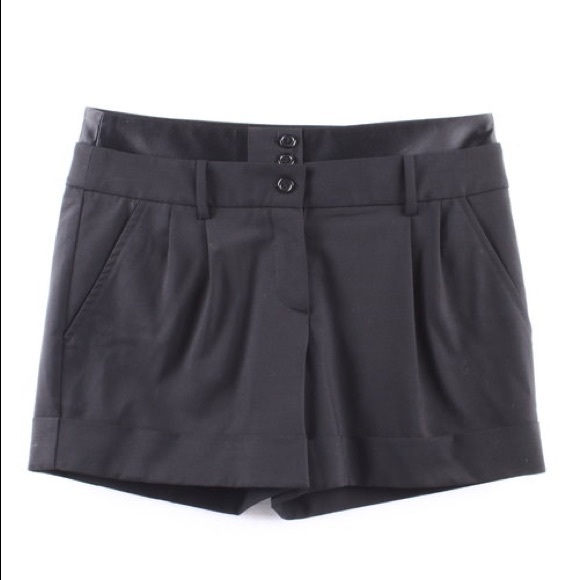 Haute Hippie Black Shorts