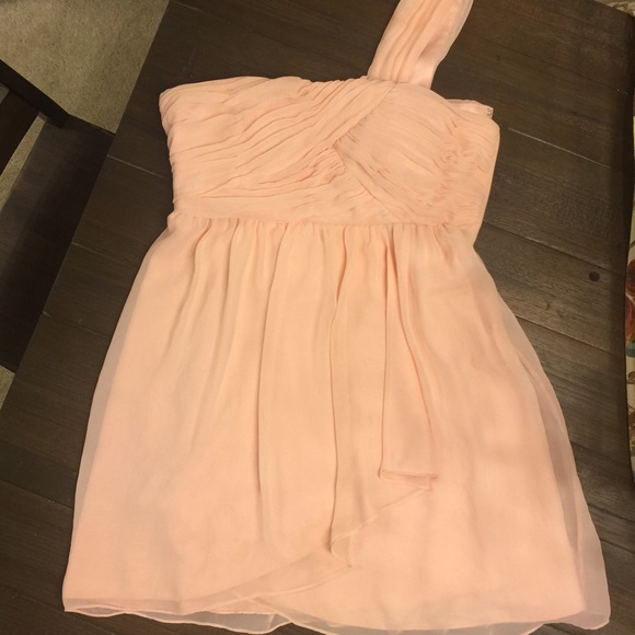 BCBGeneration short formal peach gown. Size