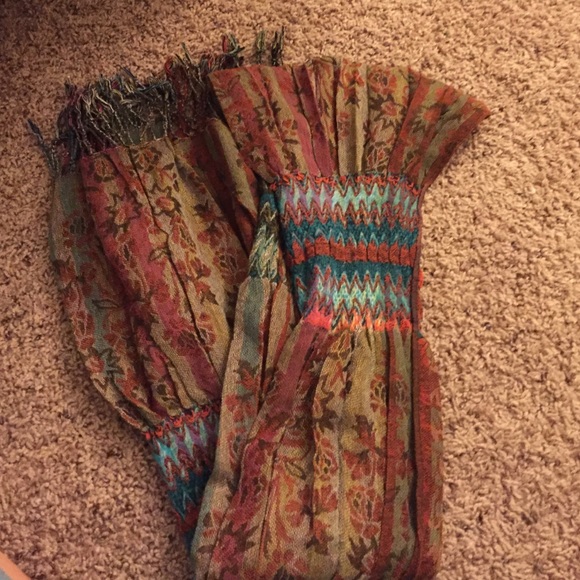 Multi color and design scarf - Picture 1 of 1