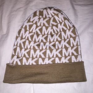 Michael Kors Tan/Beige/Nude Beanie