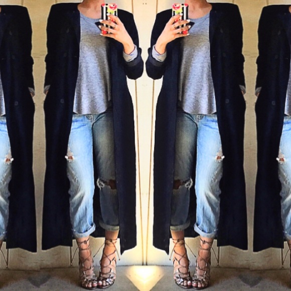 Harve Benard Jackets & Blazers - 🔴Sold in bundle| Vintage black wool duster coat