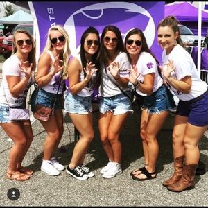 Brown stitch detailed cowgirl boots