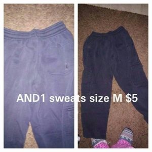 And 1 sweats
