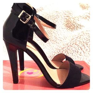 Black Strappy heels