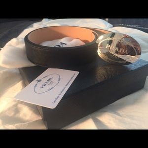 Prada belt buckle on Poshmark  