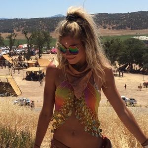 Rainbow wrap skirt/top