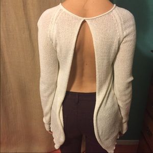 Open back sweater-Brandy Melville