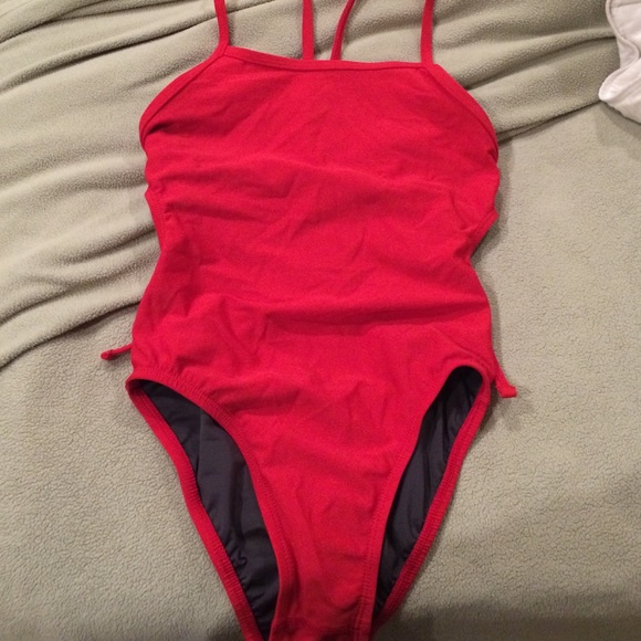 Jolyn Red one-piece racing suit - Picture 1 of 3