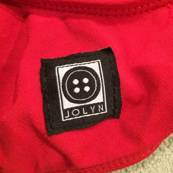 Jolyn Red one-piece racing suit - Picture 3 of 3