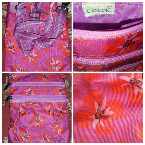 All For Color Floral Crossbody Bag