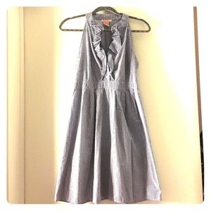 EUC Fire Los Angeles Striped Ruffle Summer Dress