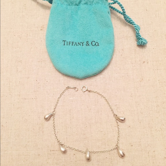 Tiffany Elsa Peretti Teardrop Bracelet