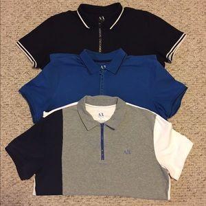 Men's Armani Exchange Polo Shirts