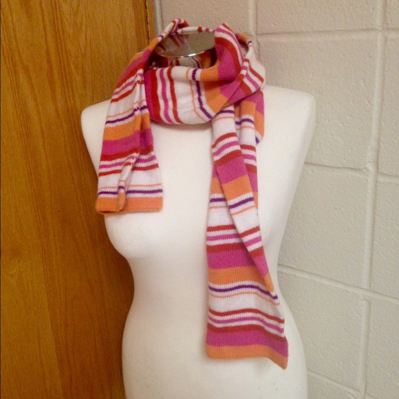 Merona Accessories - Merona Scarf pink orange white
