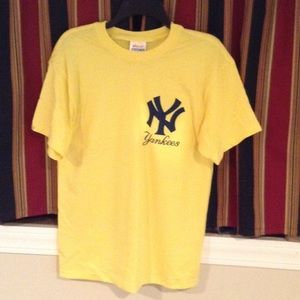 New York Yankees bright Yellow women tee