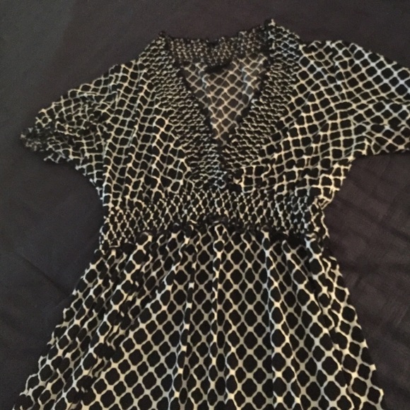 Ruffle midi dress