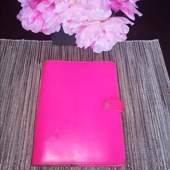 Filofax A5 Fluoro Hot Neon Pink Planner