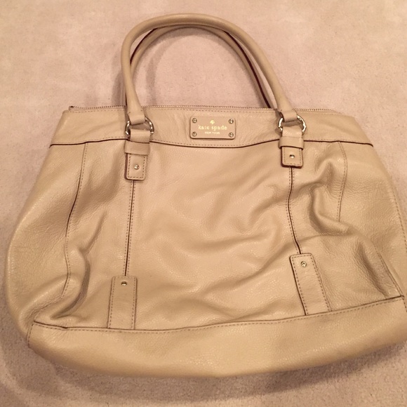 Large beige Kate Spade bag