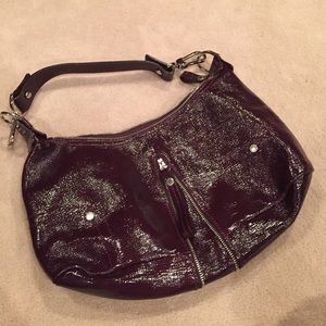 Long champ burgundy bag