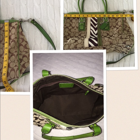 Coach Signature stachel/ shoulder bag/crossbody - Picture 4 of 4