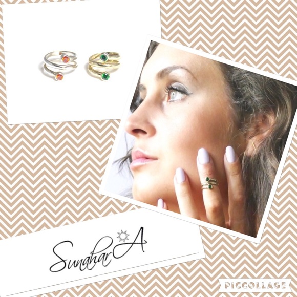 Hapi Fire Opal Midi ring - Picture 4 of 4